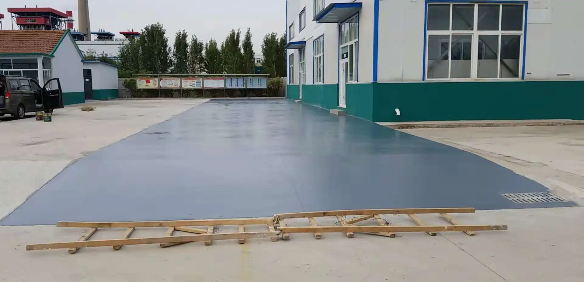 潮州车间厂房地坪漆修补翻新